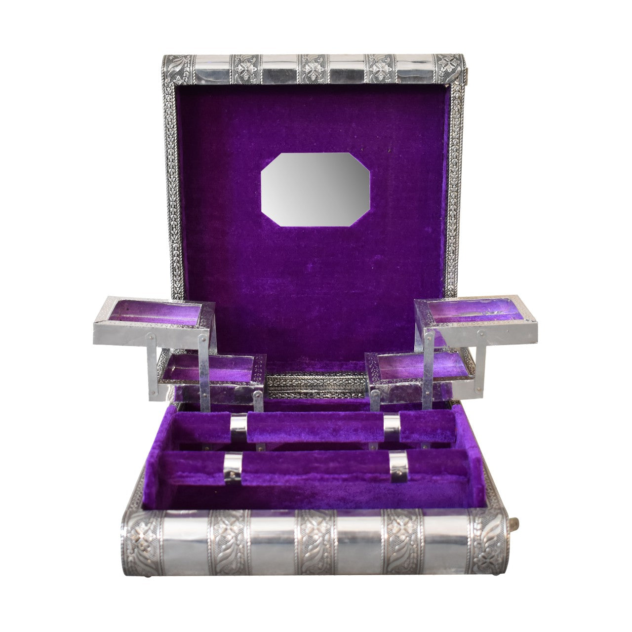 Violet Double Jewellery Box