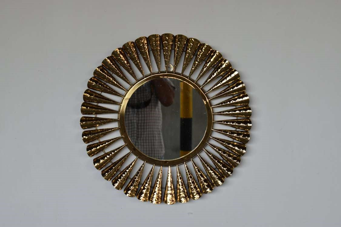 Brass Coned Mirror