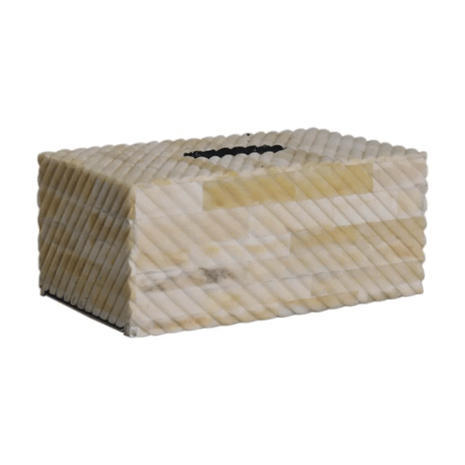 Bone Inlay Tissue Box
