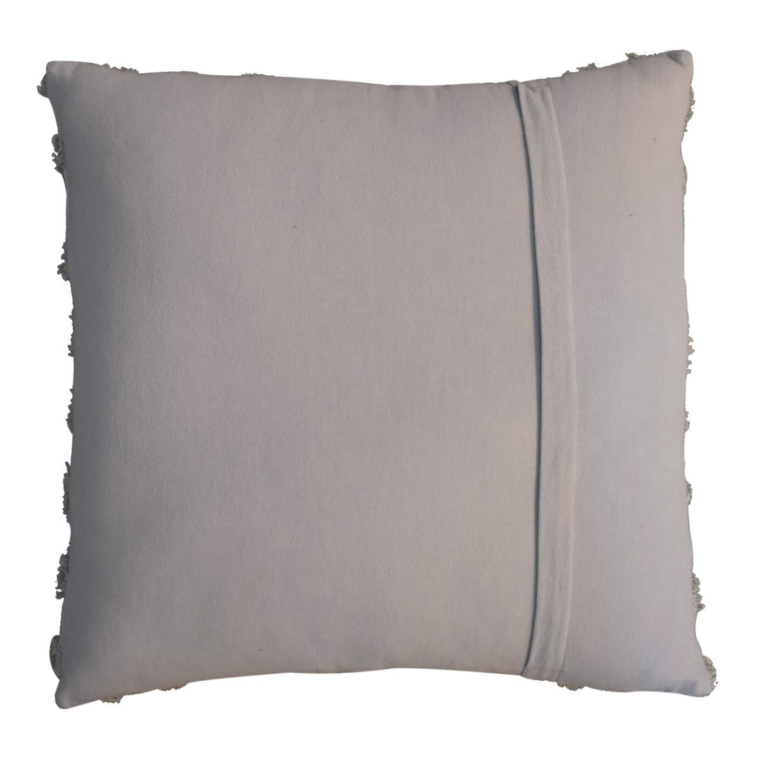 Grey Mini Diamond Tassle Cushion Set of 2