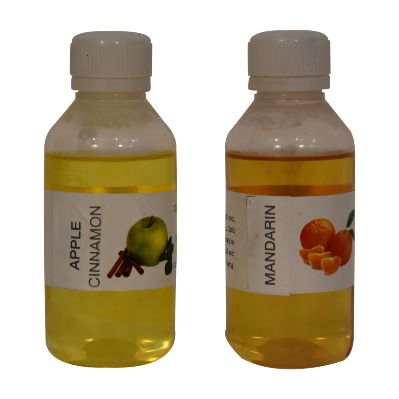 Ensemble diffuseur de bouteilles en verre taillé Anka (mandarine et pomme cannelle)