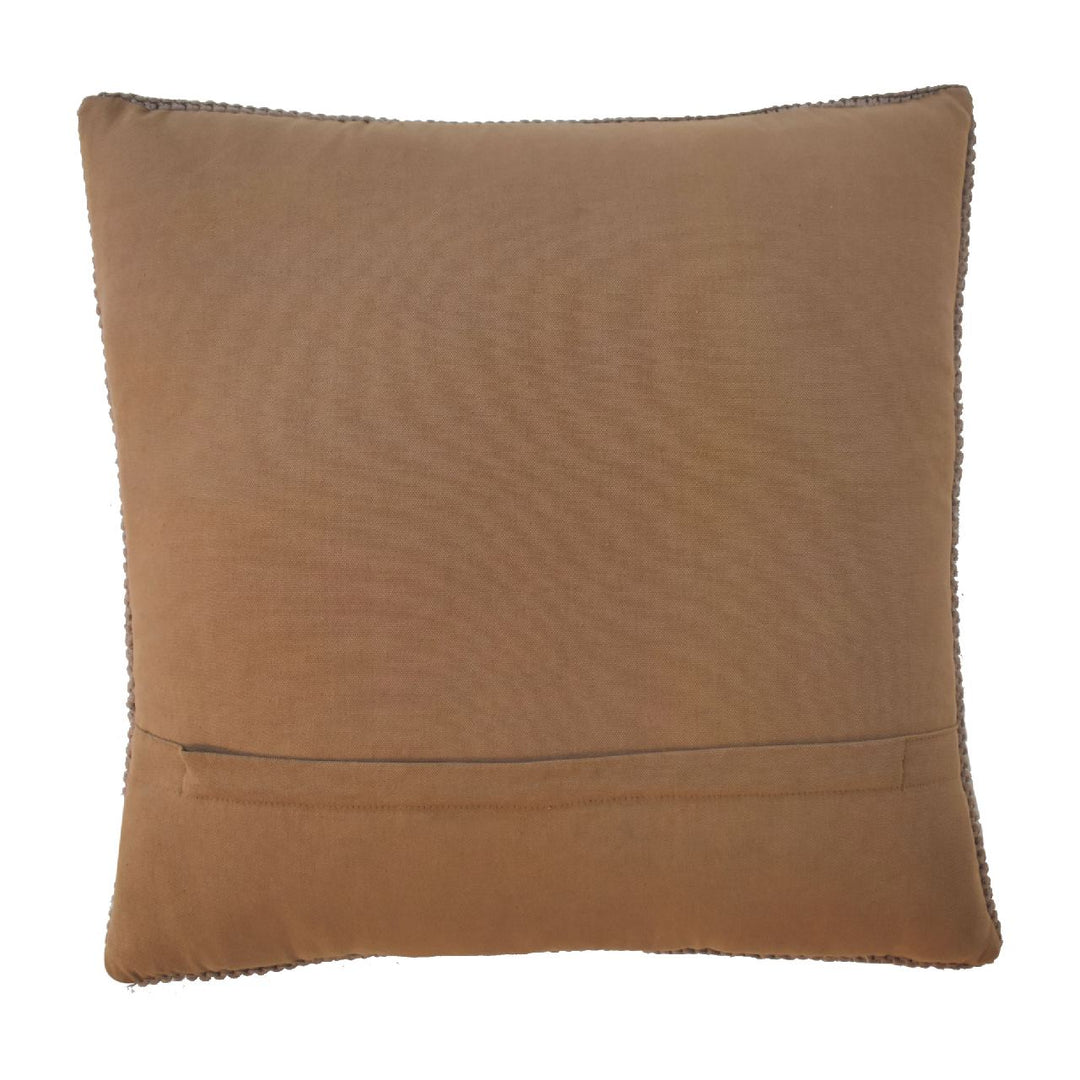 Brown Cotton Cushion Set of 2