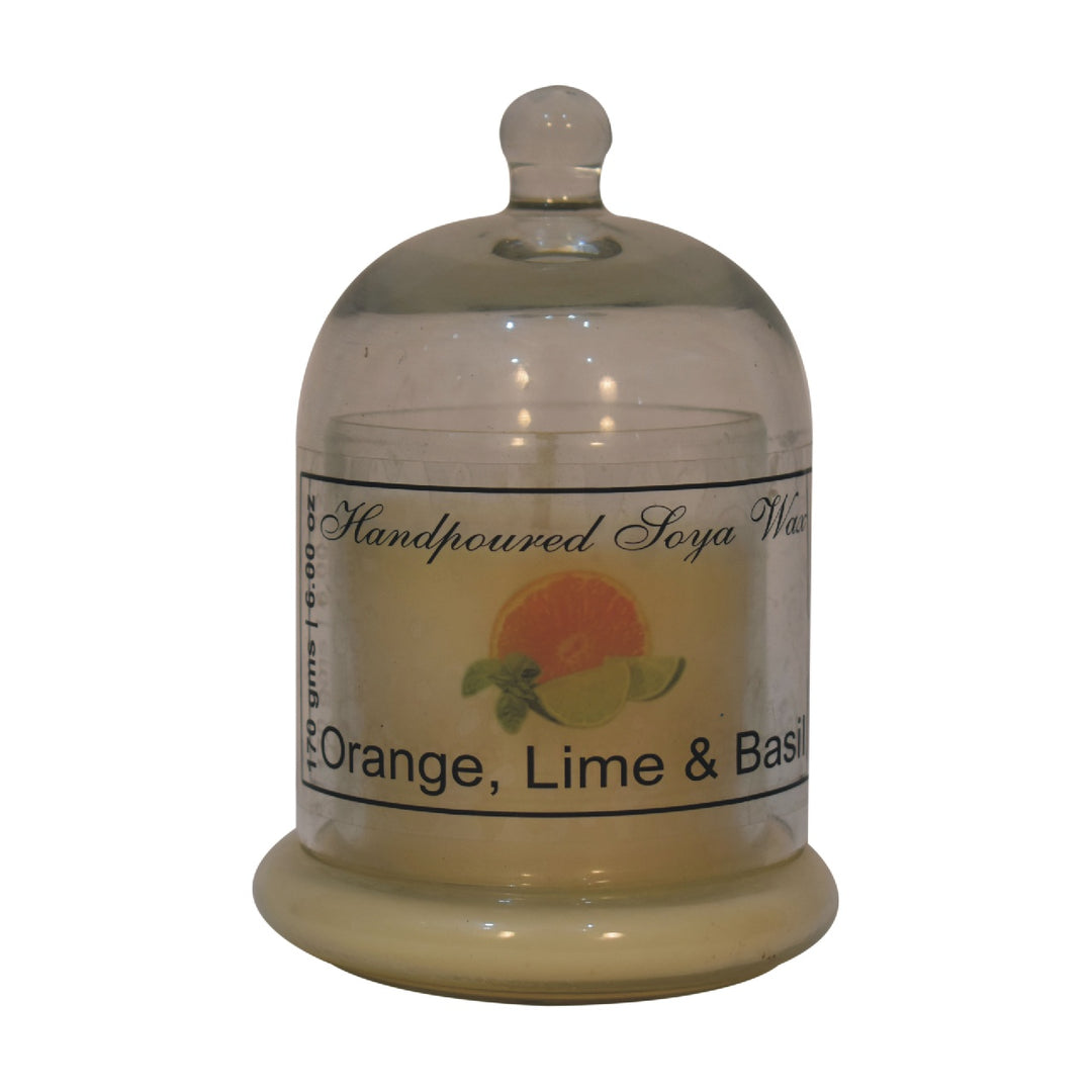 Bell Jar Candle Set of 3 (Orange, Lime & Basil, Grapefruit & Mangosteen, Jasmine & Lime)