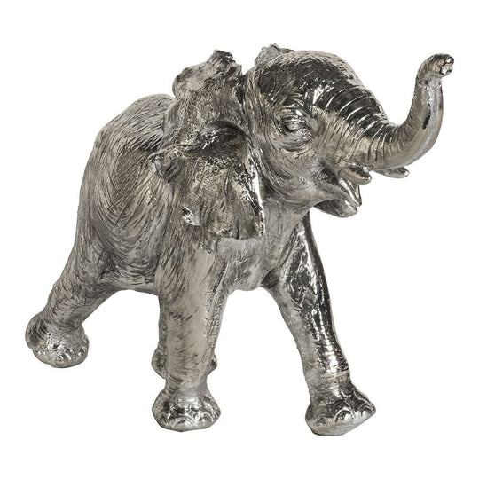 Silver Elephant Figurine